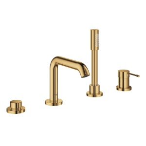 Baterie pe cada cu 4 orificii cool sunrise Essence 19578GL1 Grohe