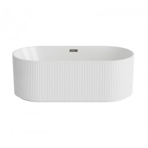 Cada freestanding ovala din acril, 170x80 cm, Calibra QB02 Becrisa - Img 3