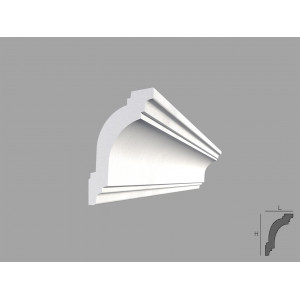 Cornisa de interior BC03 dimensiuni 75x50x2000mm - Img 1