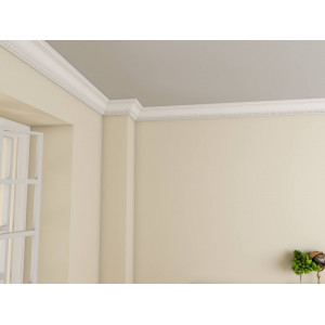 Cornisa de interior poliuretan BC35 dimensiuni 110x110x2000mm - Img 2
