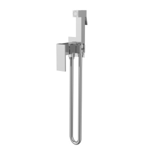 Dus igienic Cube Himark, cromat, corp incastrat inclus