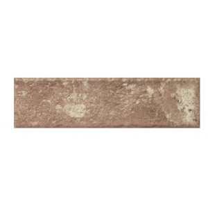 Faianta elevatie SCANDIANO OCHRA interior/exterior, maro-ocru mat, tip caramida 6.6X24.5cm