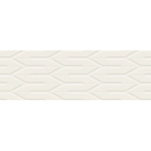 Faianta NIGHTWISH BIANCO B STR, baie/bucatarie, interior, alb mat 25X75cm
