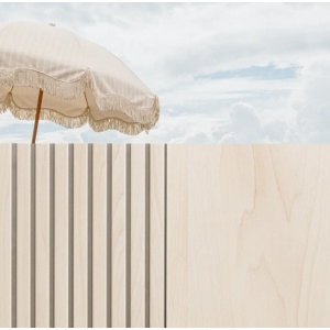 Faianta PURE WOOD WHITE, baie/bucatarie, interior, ivoriu, tip lemn 32.8x89.8cm - Img 2