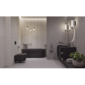 Gresie Convero Grey Mat 119.8x119.8cm Paradyz - Img 2