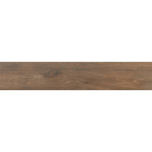 Gresie NORDWOOD BROWN tip lemn, portelanata, rectificata, interior, maro inchis17x89.7cm Cerrad