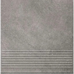 Gresie treapta MATTONE SABIA GRAFIT 30X30cm Paradyz - Img 1