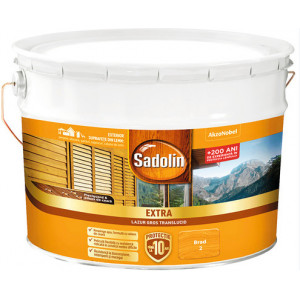 Lazura pentru lemn Sadolin extra brad 10L