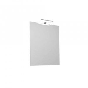 Mobilier de baie cu lavoar, oglinda și lampa led Ibiza 80cm, Savini Due - Img 4