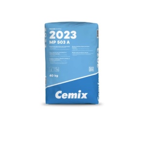 Mortar pentru tencuială de exterior hidrofobizată 40kg/sac 2023 MP 503A Cemix