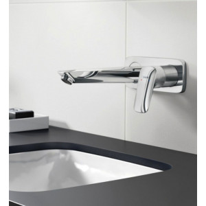 Ornament baterie lavoar perete LOGIS 71220000 Hansgrohe fara corp incastrat - Img 3