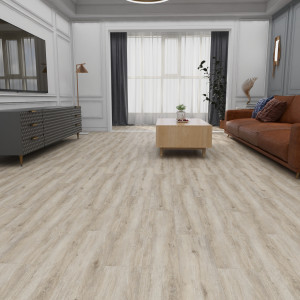 Pardoseala tip parchet SPC stejar gri crem ENNIKA OAK VIBE, 6 mm, 33, 2.2448 mp/pac - Img 3