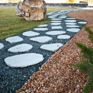 Pas Japonez de Gradina XXL, aprox. 40x40cm, Grosime: 3-4cm, Kavalas