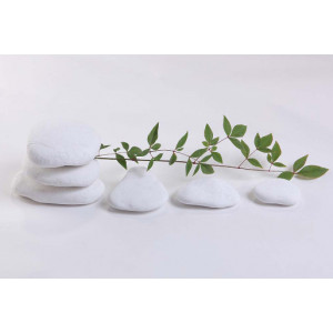 Pietricele PEBBLES THASOS albe 3-6cm - Img 3