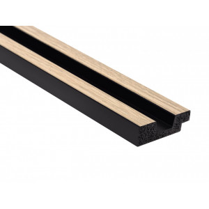 Profil inchidere decor lemn Stretto stanga