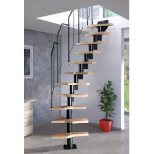 Scara mini modulara Atena Black Dolle