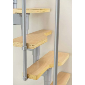 Scara mini modulara gri perlat Atlanta Dolle