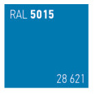 Spray acrylic 28621 albastru deschis lucios - ral 5015 - Img 2