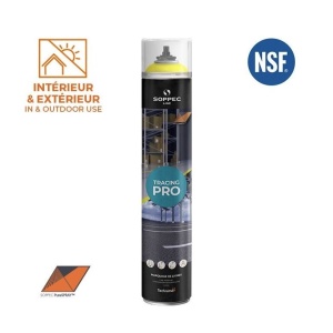 Spray marcaj galben RAL 1023 750ml TRACING PRO Soppec