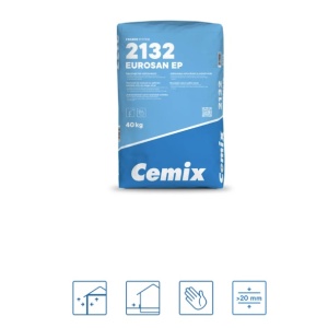 Tencuiala de renovare manuala 2132 Eurosan EP 40 kg Cemix