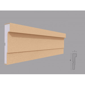 Ancadrament fereastra FP112 dimensiuni 140x35x2000mm - Img 1