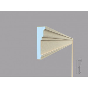 Ancadrament fereastra FP125 dimensiuni 130x36x2000mm - Img 3