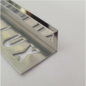 Bagheta dreapta Inox oglinda muchii exterioare din inox ESI 100.136 2.44ML/BUC