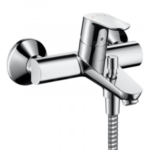 Baterie cada dus Focus E2 crom lucios Hansgrohe