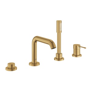Baterie pe cada cu 4 orificii brushed cool sunrise Essence 19578GN1 Grohe