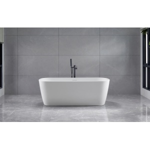 Cada freestanding Beauty, ovala, acril, alba, 170 x 80 x 58 cm, Eweca