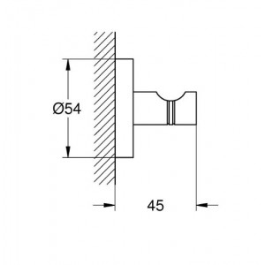 Carlig ESSENTIALS 40364001 Grohe - Img 2