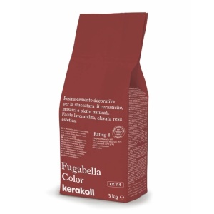 Chit de rosturi gresie/faianta Rosu KK114 3kg FUGABELLA COLOR KERAKOLL