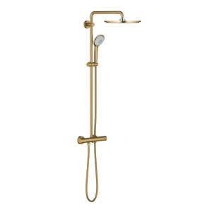Coloana de dus cu baterie termostatata brushed cool sunrise Euphoria 310 26075GN0 Grohe