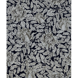 Decor 2 ELEMENTE BLOOM ROSE 59.8x74.8m, interior, baie-bucatarie, rectificat, negru-gri lucios, Tubadzin