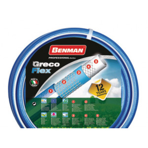 Furtun de gradina 3/4" de 50 ml Grecoflex 77167 Benman - Img 1