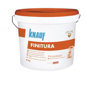 Glet extrafin de finisare gata preparat Finitura 6kg Knauf