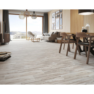 Gresie YORK GRIS tip lemn gri, pe baza de klinker, interior - exterior 17.5x60cm Cerrad - Img 2