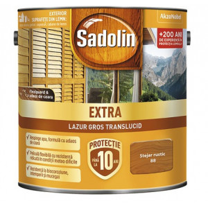 Lazura pentru lemn Sadolin extra stejar rustic 3L