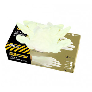 Manusi latex marimea M - Img 2