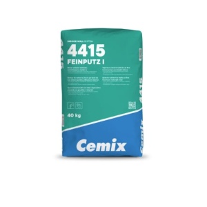 Mortar tinci pentru tencuieli fine de interior gri 40kg/sac 4415 Feinputz I Cemix