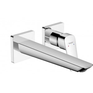 Ornament baterie lavoar perete LOGIS FINE pipa 20,5cm 71256000 Hansgrohe fara corp incastrat - Img 1