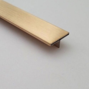Profil trecere T auriu periat TLI 150.133 2.44ML/BUC