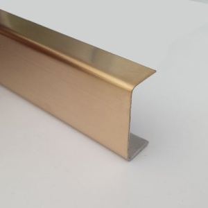 Profil U auriu periat decorativ UPI 200.133 2.44ML/BUC