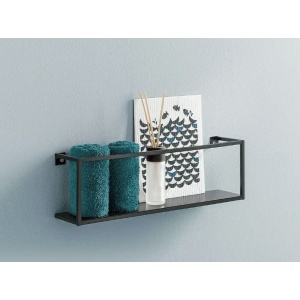 Raft de perete negru Aquarium Dolle