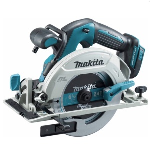 Set Fierastrau circular de mana LXT 18V, 165mm cu incarcator si acumulator DHS680Z Makita - Img 5