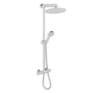Sistem de dus cu baterie termostatata crom TREVI NP75-TRV7U - Img 1