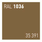 Spray acrylic 35391 auriu gold lucios - ral 1036 - Img 2