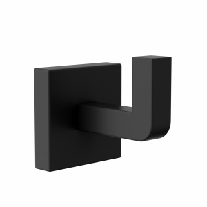 Suport prosop Himark Cube, tip carlig, negru mat