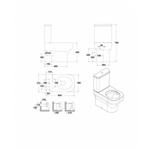 Vas wc rimless MID BTW GAL4026101 Gala - Img 4