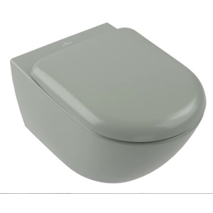 Vas WC suspendat Antao CeramicPlus, 56 x 37 x 35,5 cm, verde, Villeroy&Boch